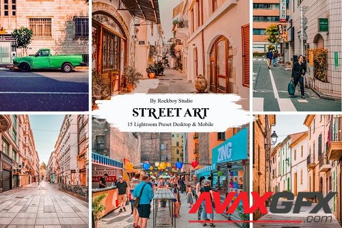 15 Street Art Lightroom Presets