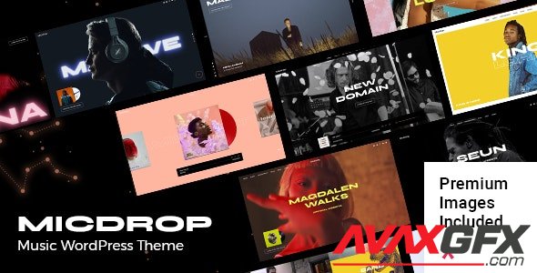 ThemeForest - Micdrop v1.1 - Music WordPress Theme - 34014654 - NULLED