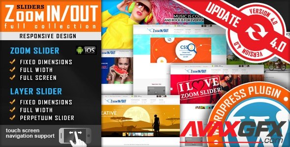 CodeCanyon - Responsive Zoom In/Out Slider WordPress Plugin v5.3.1 - 2950062
