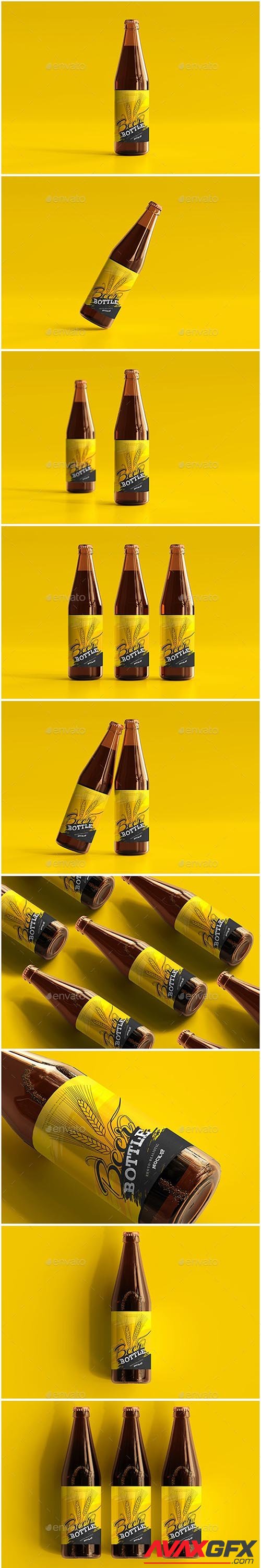 GraphicRiver - Beer Bottle Mockups 33634979