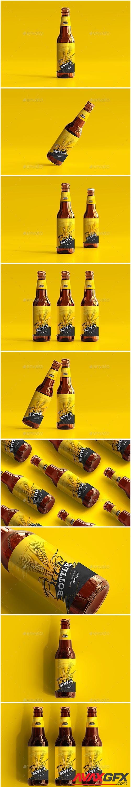 GraphicRiver - Beer Bottle Mockups 33634977