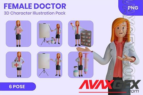 Female Doctor 3D Character