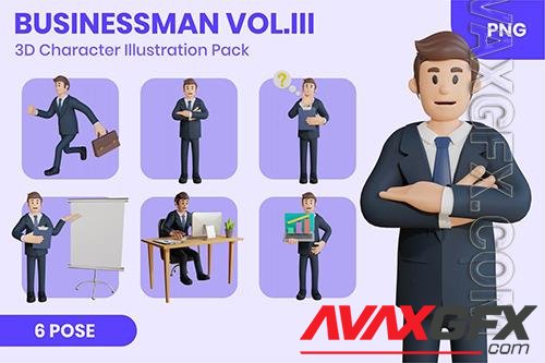 Businessman Vol.III 3D Character Set