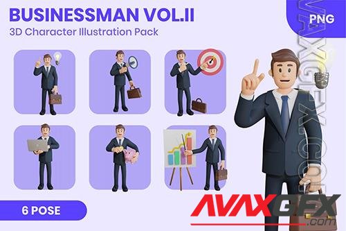 Businessman Vol.II 3D Character Set