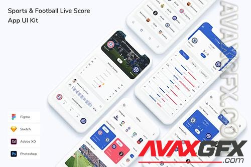 Sports & Football Live Score App UI Kit HCCVMQ3