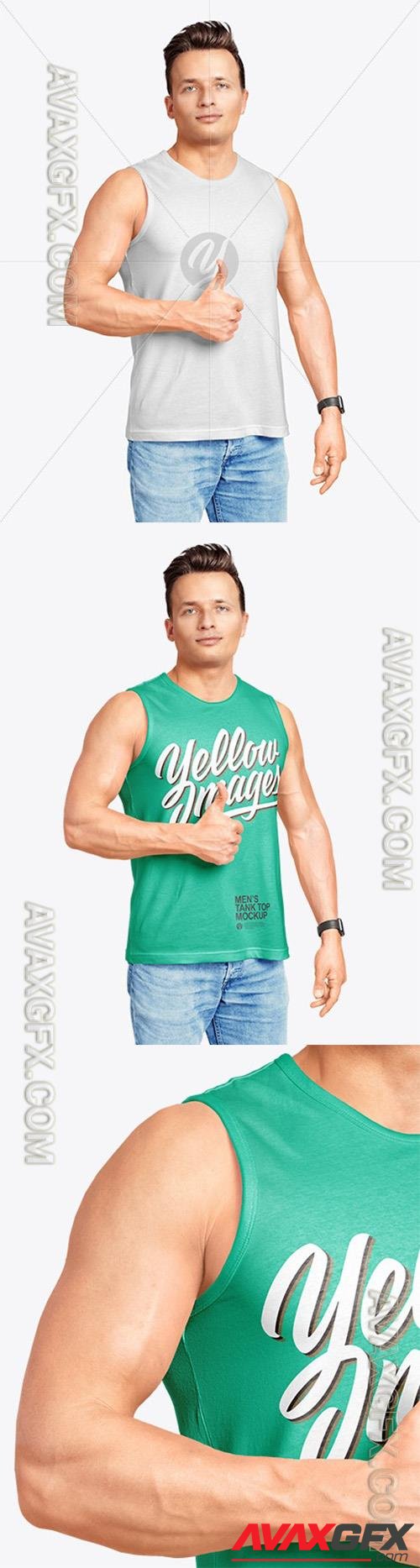 Men's Tank Top Mockup 90181