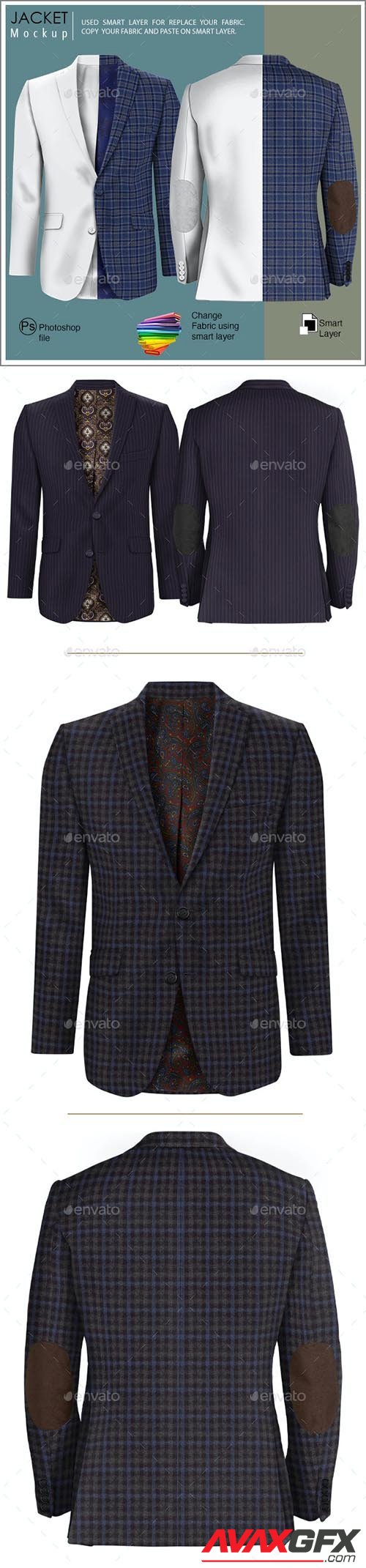 GraphicRiver - Jacket Mockup 34552654