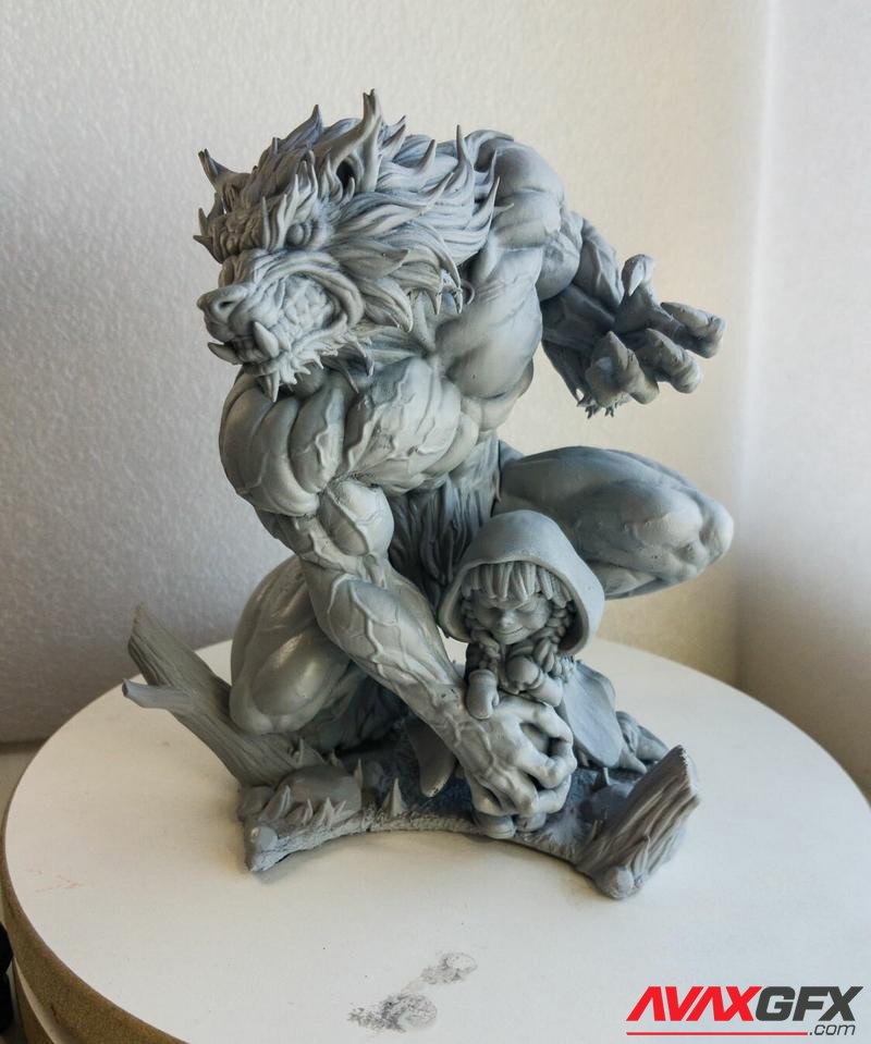 The Big Bad Wolf 3D Printable STL