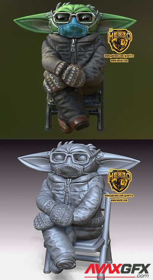 Grogu Sanders – 3D Printable STL