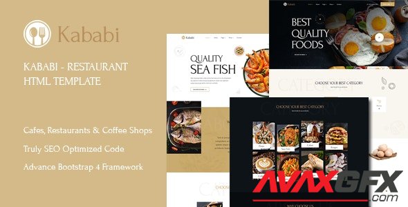 ThemeForest - Kababi v1.0 - Restaurant HTMLTemplate - 34332845