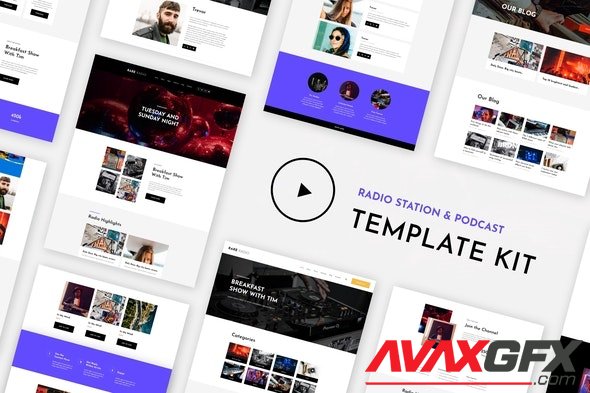 ThemeForest - RareRadio v1.1.0 - Music & Streaming Elementor Template Kit - 27539329