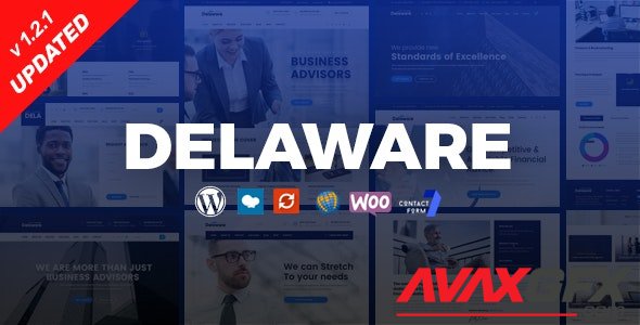 ThemeForest - Delaware v1.2.1 - Consulting and Finance WordPress Theme - 22717618