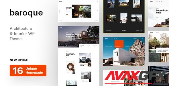 ThemeForest - Baroque v1.2.9 - Architecture & Interior WordPress Theme - 21348830