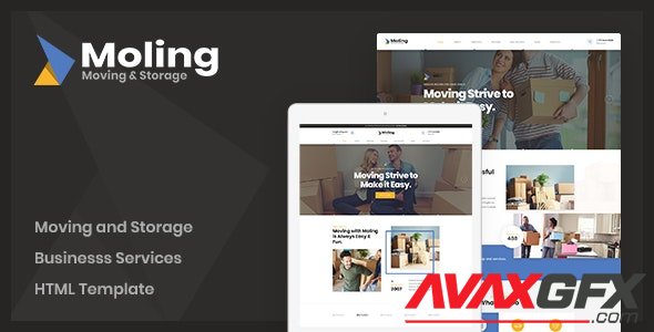 ThemeForest - Moling v1.0 - Moving and Storage Services HTML Template (Update: 12 May 20) - 24581421