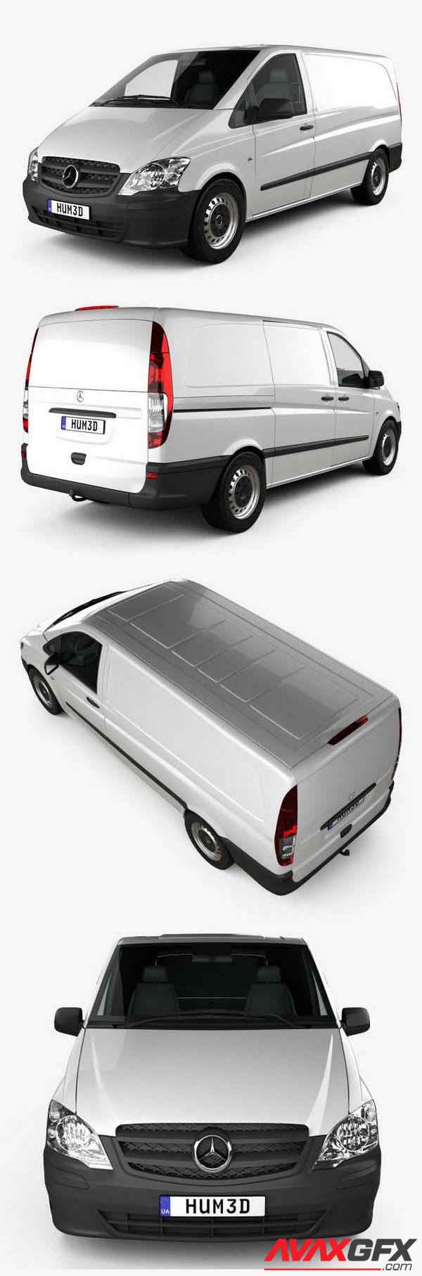 Mercedes-Benz Vito Panel Van Long 2011