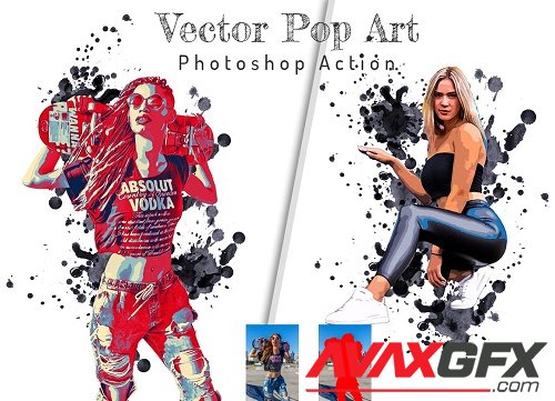 Vector Pop Art PS Action - 6666652