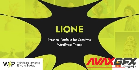ThemeForest - Lione v1.1.1 - Personal Portfolio for Creatives WordPress Theme - 34655056 - NULLED