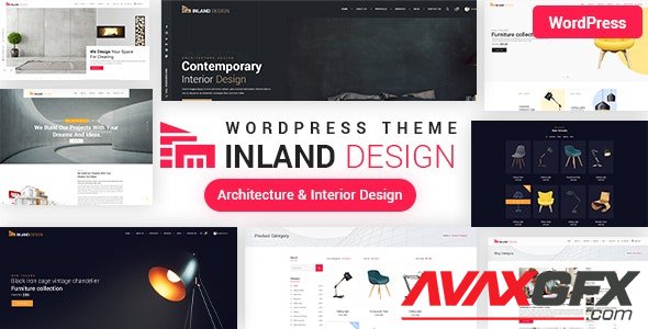 ThemeForest - Inland v1.0.3 - Interior Design WordPress Theme - 25955438