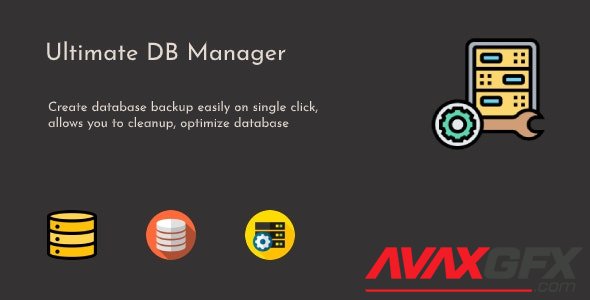 CodeCanyon - Ultimate DB Manager v1.0.3 - WordPress Database Backup, Cleanup & Optimize Plugin - 29067597