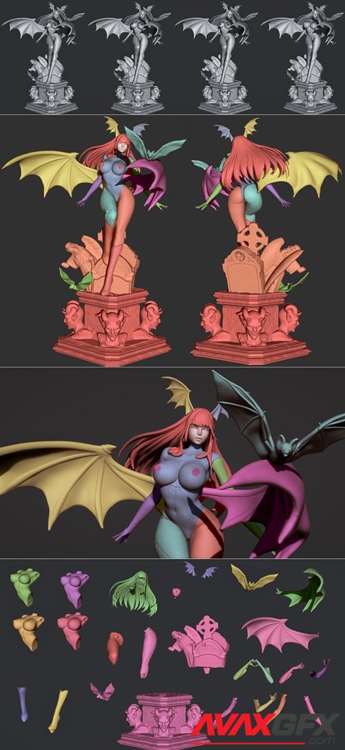 Morrigan – 3D Printable STL