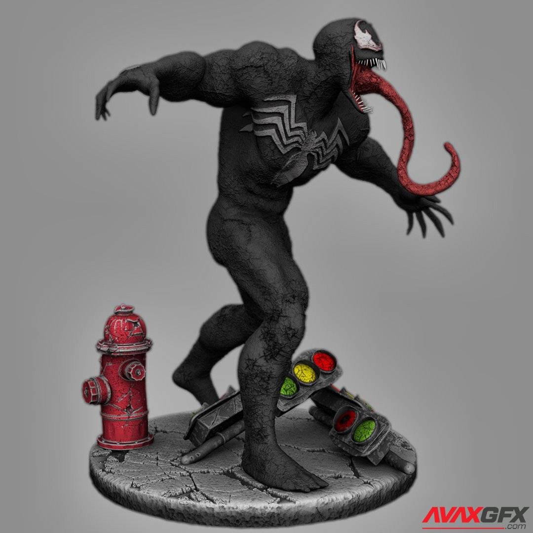 Venom 3D Printable STL