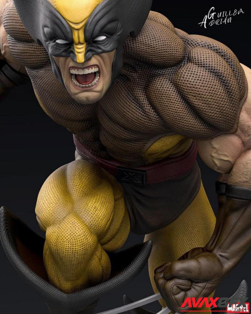 Wolverin 3D Printable STL