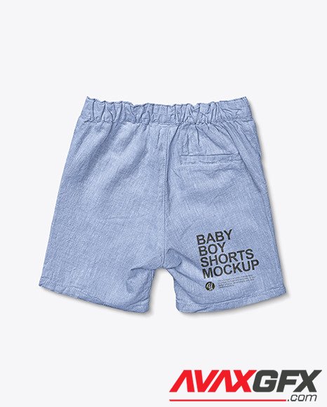 Baby Boy Shorts Mockup 91482