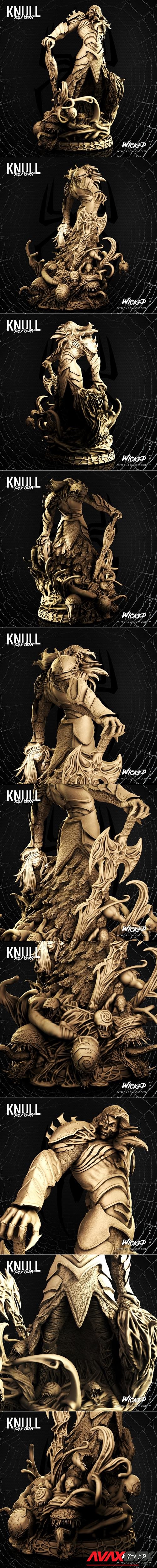 Wicked - Knull Statue – 3D Printable STL