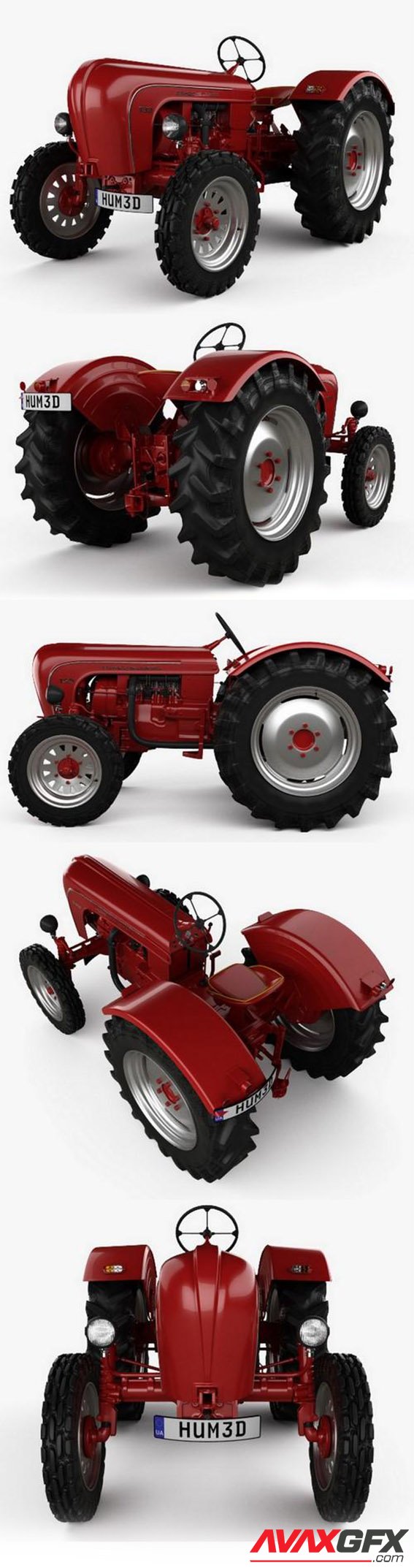 Porsche Diesel Tractor P133 1956