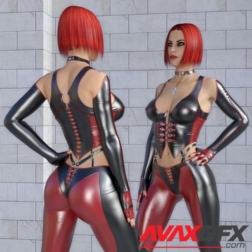 Bad Girl Outfit for Genesis 8 Female(s)