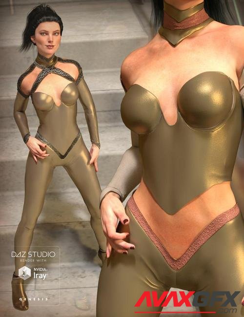 The CallaSuit for Genesis 3 Female(s) and Genesis 2 Female(s)