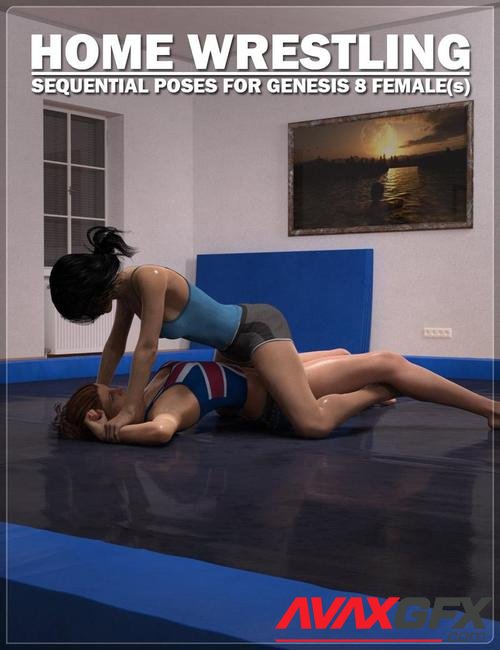 Home Wrestling Poses for Genesis 8 Female(s)