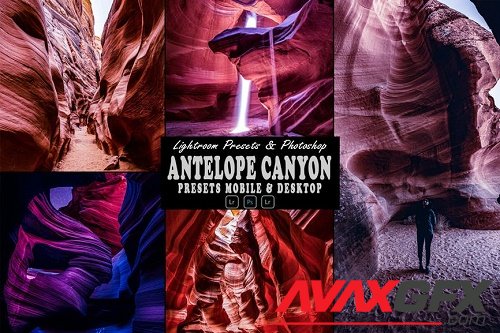 Antelope Canyon Action & Lightrom Presets