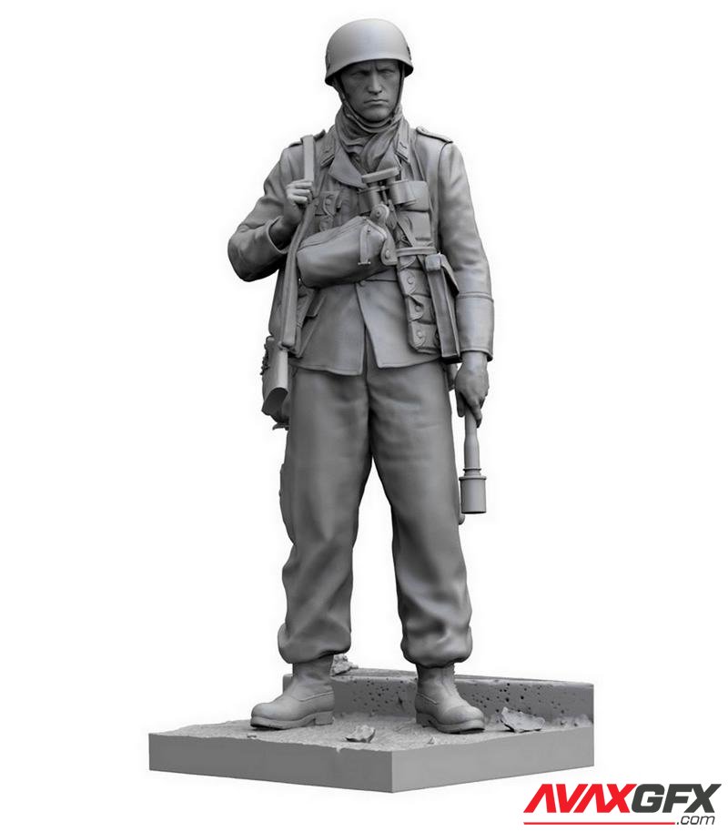 Fallschirmjager 1941 3D Printable STL