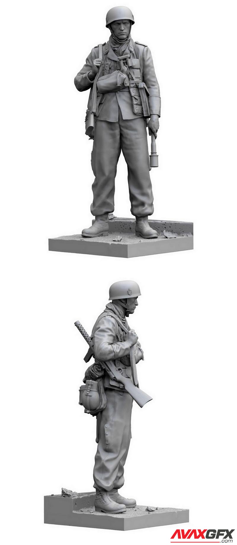 Fallschirmjager 1941 3D Printable STL