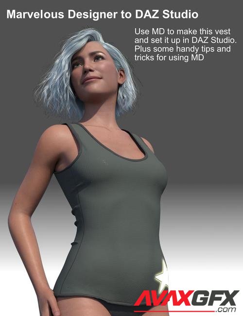 FG Marvelous Designer to Daz Studio Video Tutorial