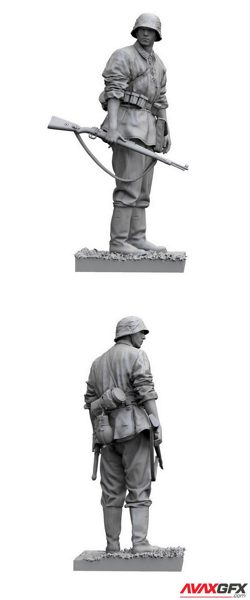 SS Sturmmann 3D Printable STL