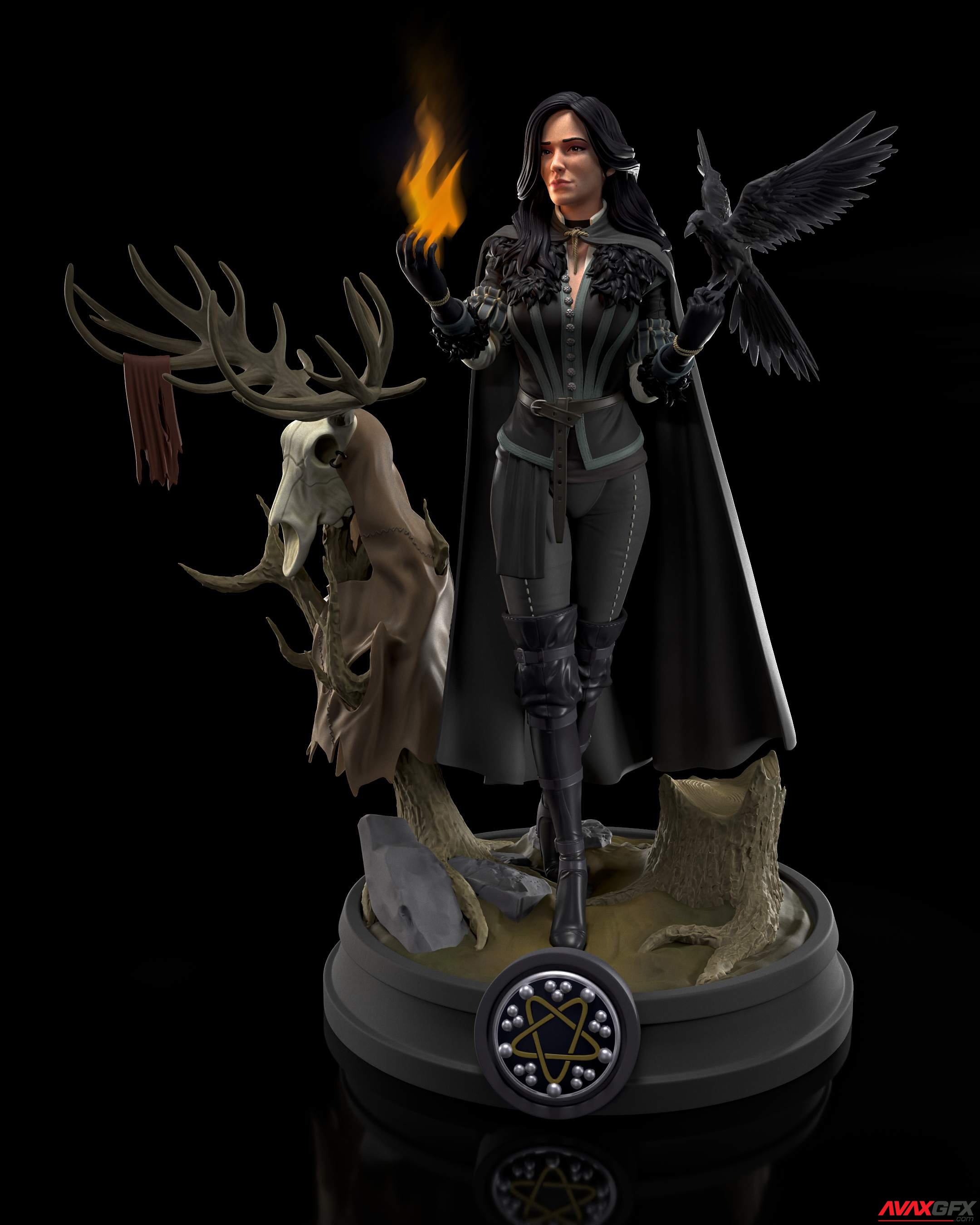 Yennefer 3D Printable STL