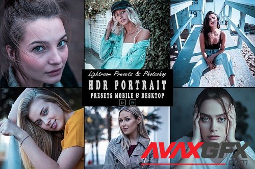 HDR Portrait Presets Mobile & Desktop