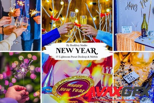 15 New Year Lightroom Presets