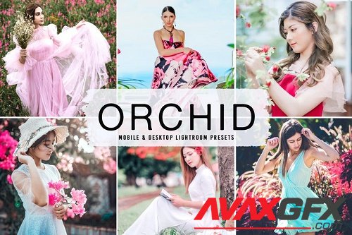 Orchid Mobile & Desktop Lightroom Presets