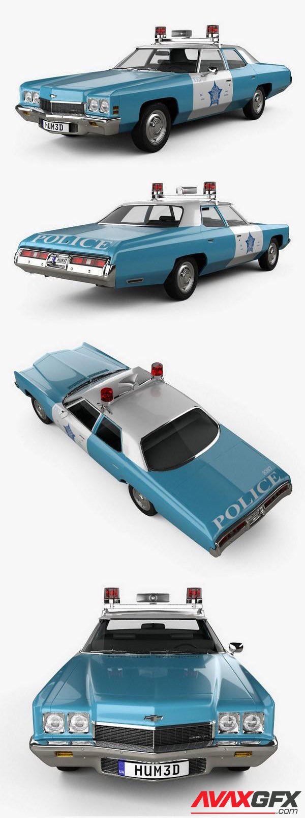 Chevrolet Impala Police 1972