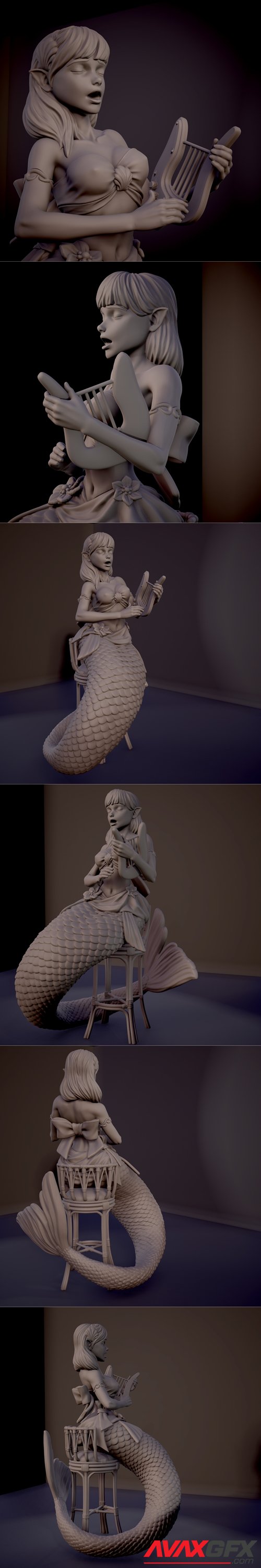 Busking Siren – 3D Printable STL