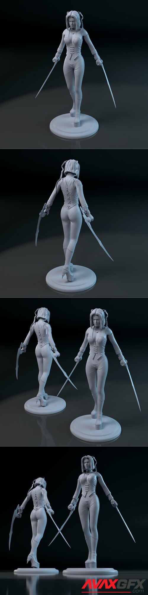 BloodRayne – 3D Printable STL