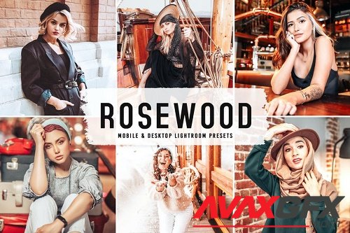 Rosewood Mobile & Desktop Lightroom Presets