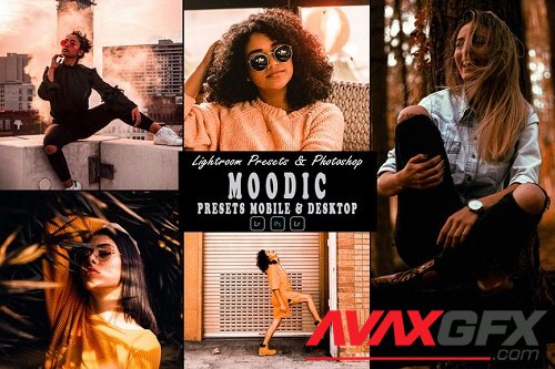 Moodic Action & Lightrom Presets