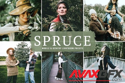 Spruce Mobile & Desktop Lightroom Presets