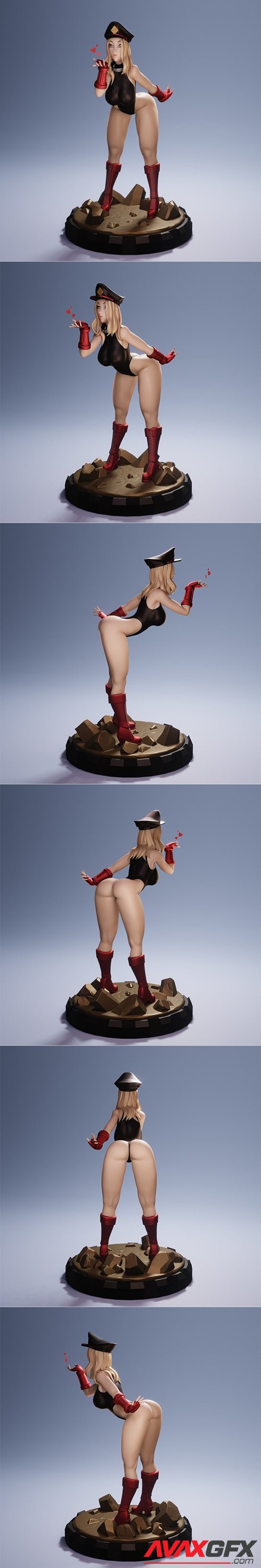 Cammy Camie – 3D Printable STL