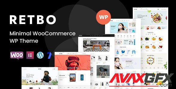 ThemeForest - Retbo v1.1.6 - Minimal WooCommerce WordPress Theme - 30352536