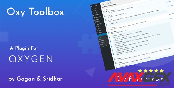 OxyPlugins - Oxy Toolbox v1.5.4 - Adds Several Useful And Time-Saving Features For The Oxygen Builder - NULLED